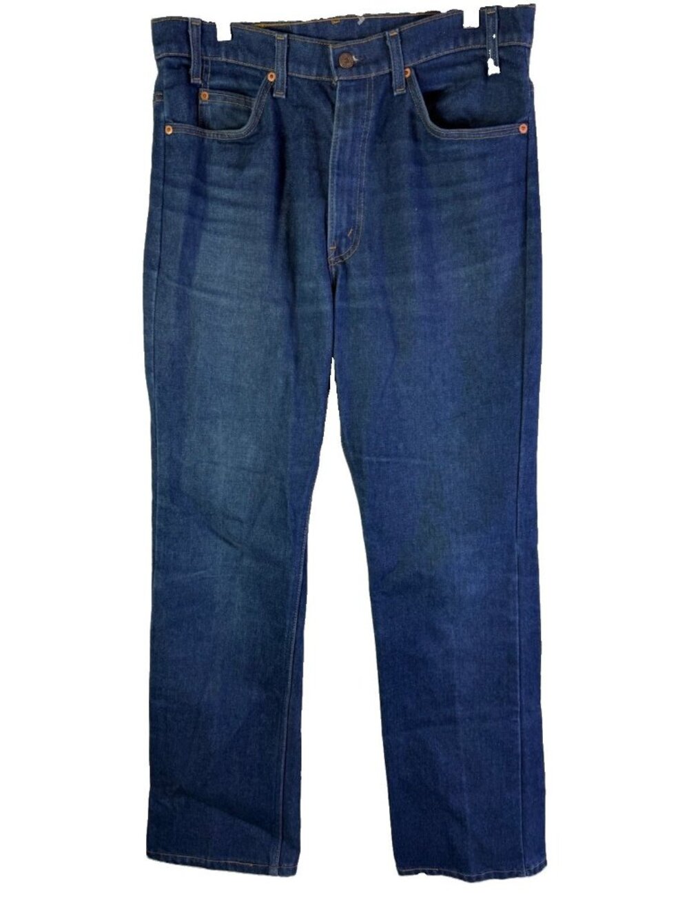 Vintage 80s Levis 20516 0914 Saddleman Bootcut Jeans USA Orange Tab Mens 36x34